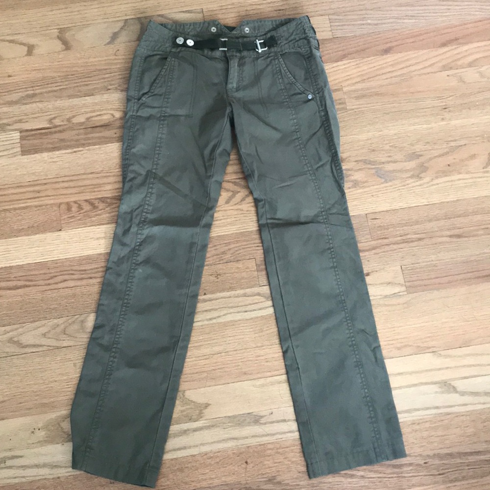 Army green pants